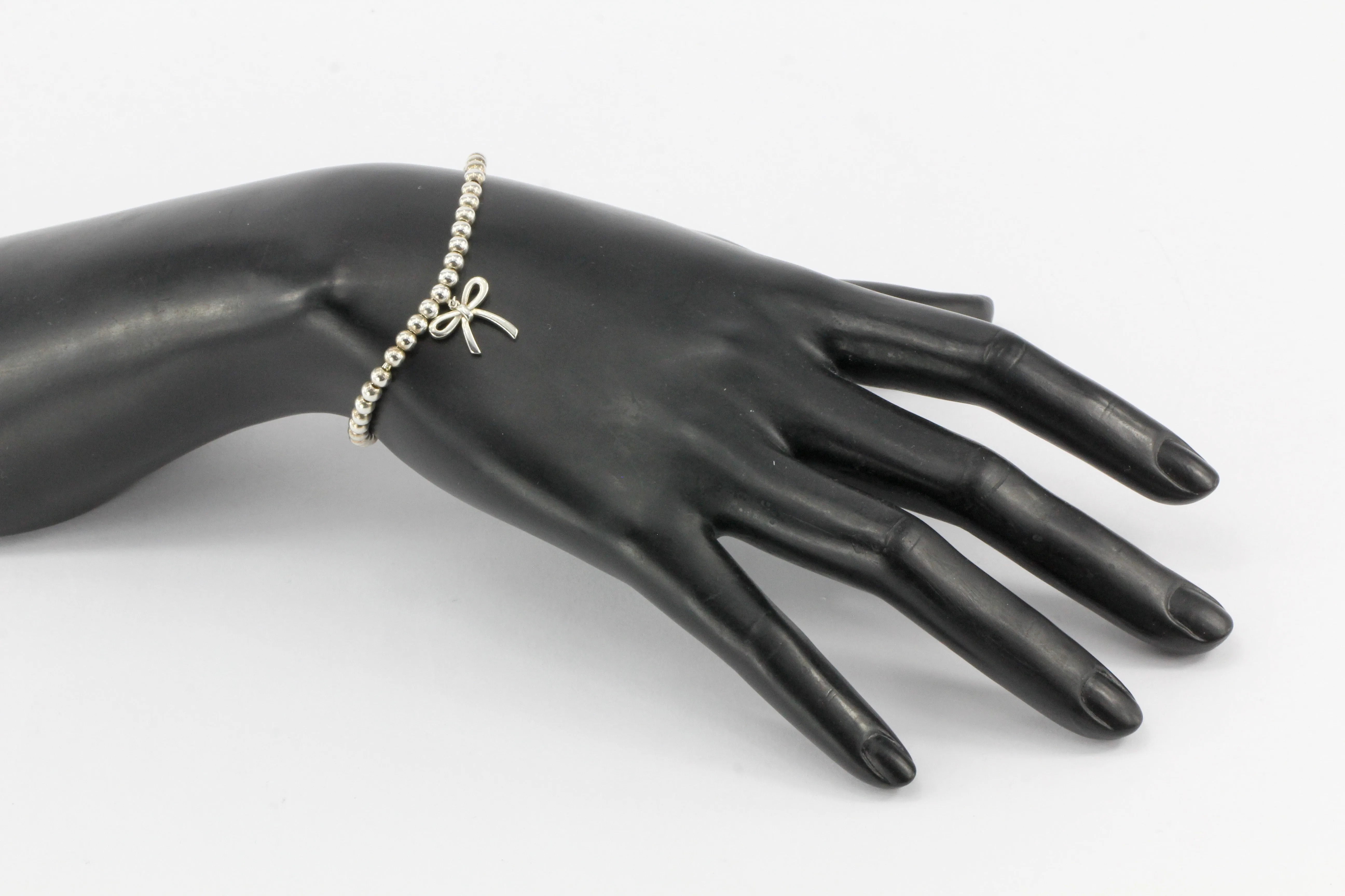 Tiffany & Co. Sterling Silver Bow Bracelet