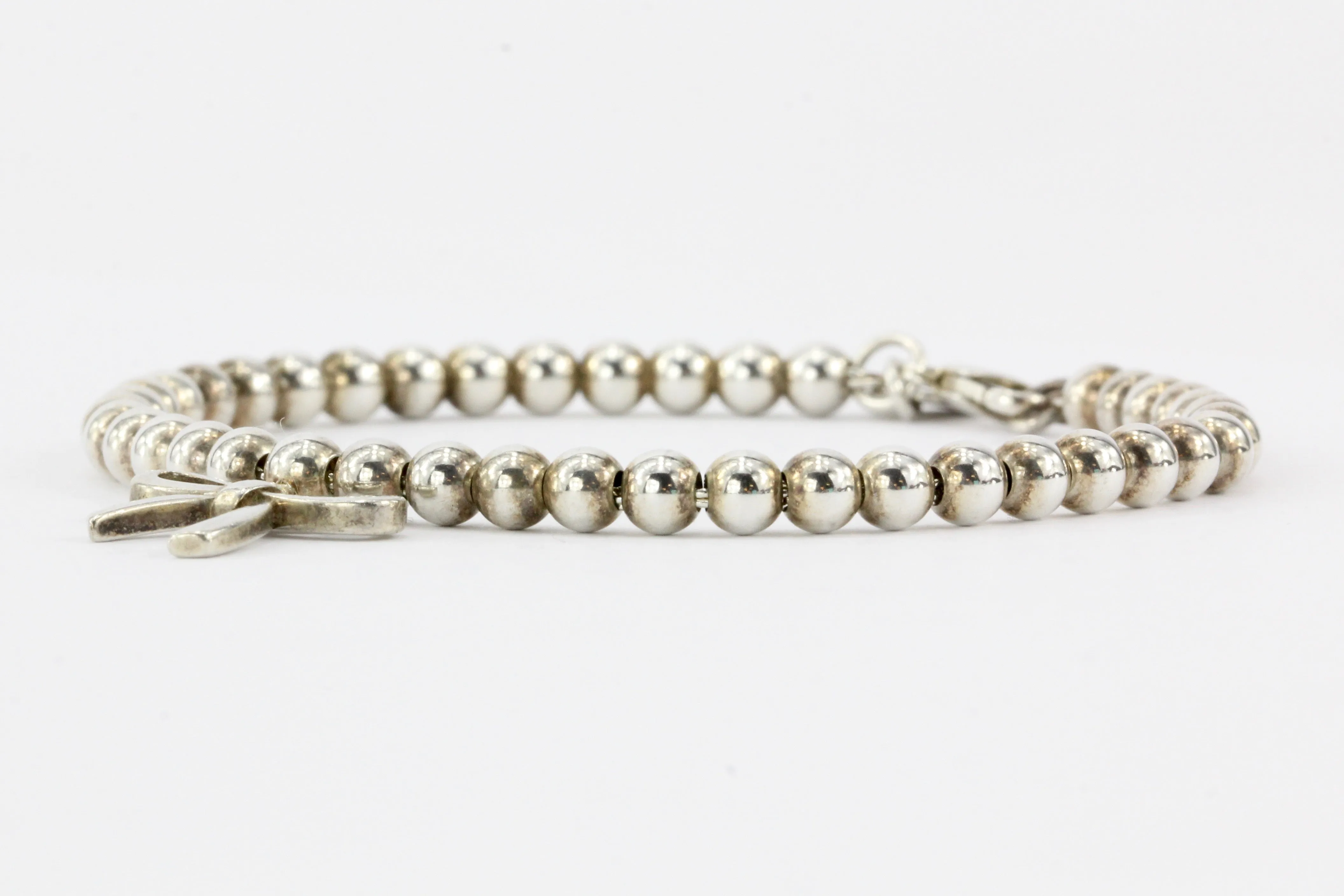 Tiffany & Co. Sterling Silver Bow Bracelet