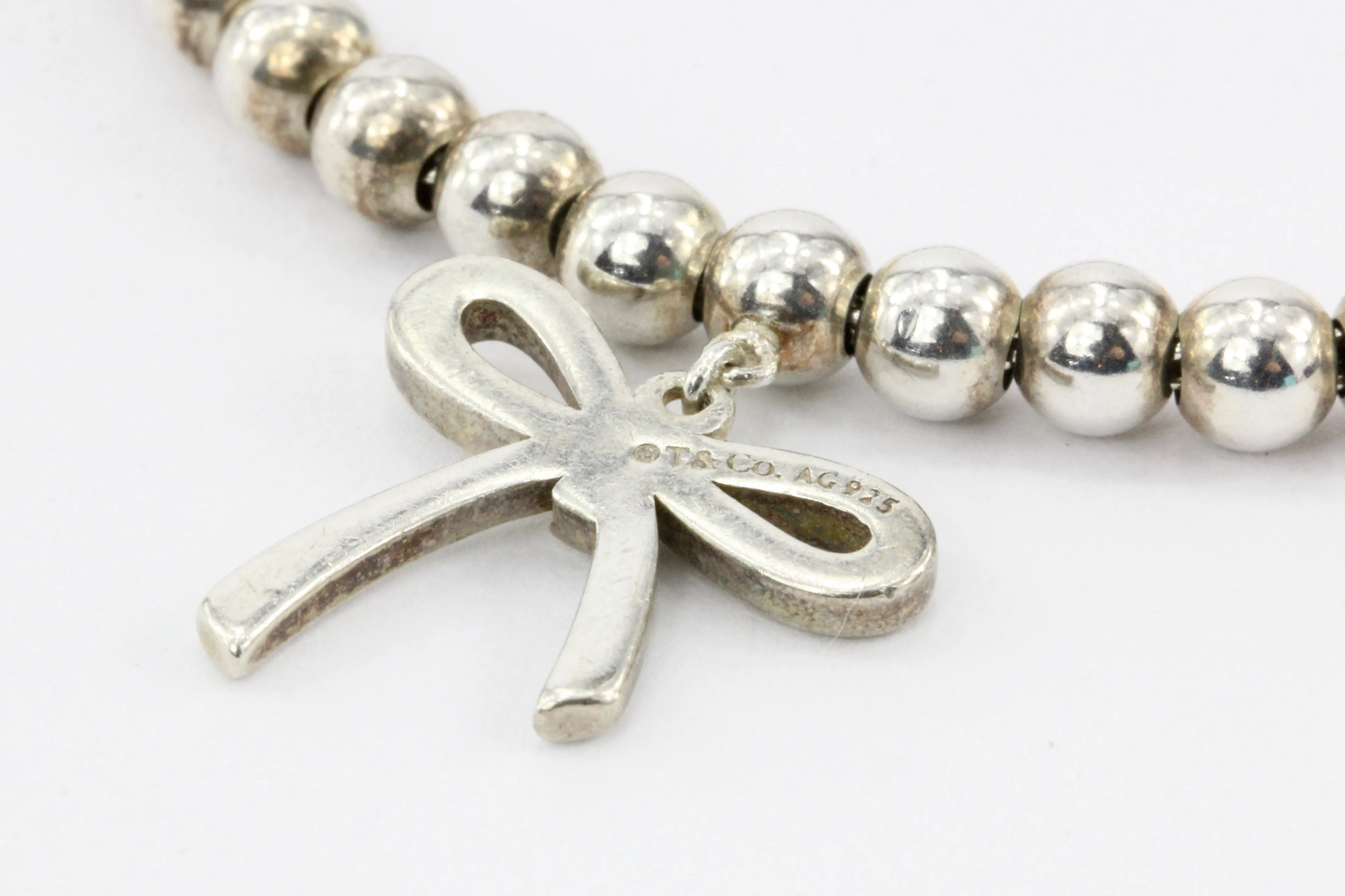Tiffany & Co. Sterling Silver Bow Bracelet