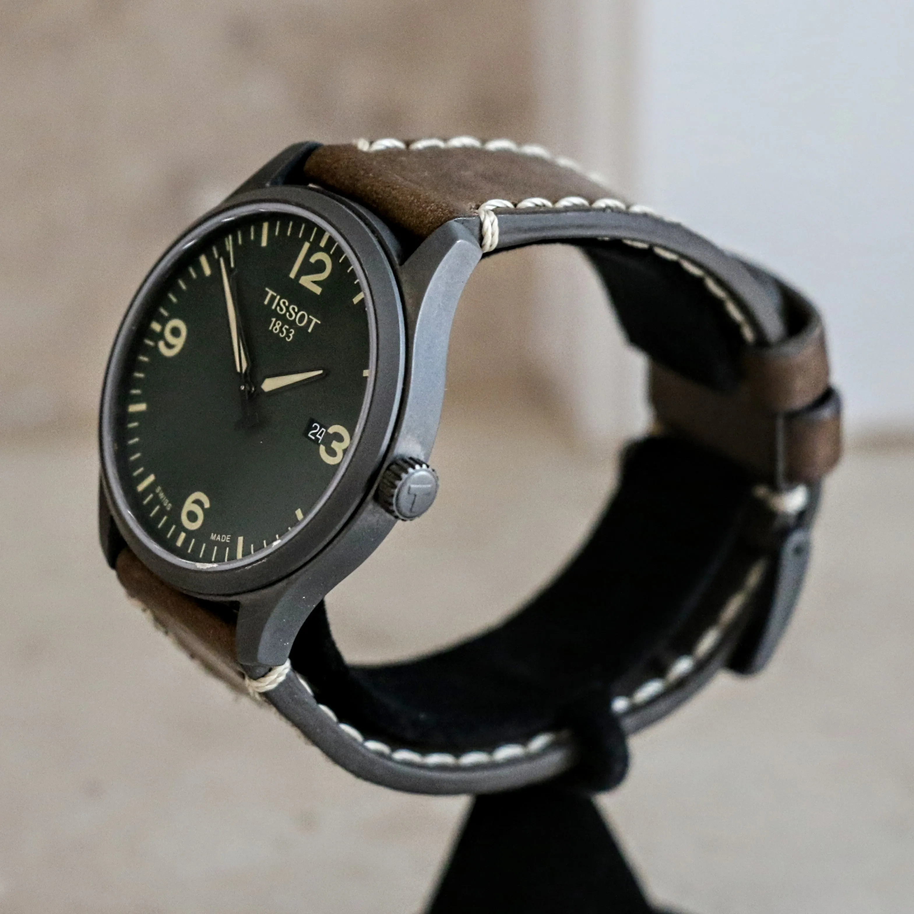 Tissot Wristwatch Ref No. T 116410 A Modern Quartz Water Resistant 100m Watch