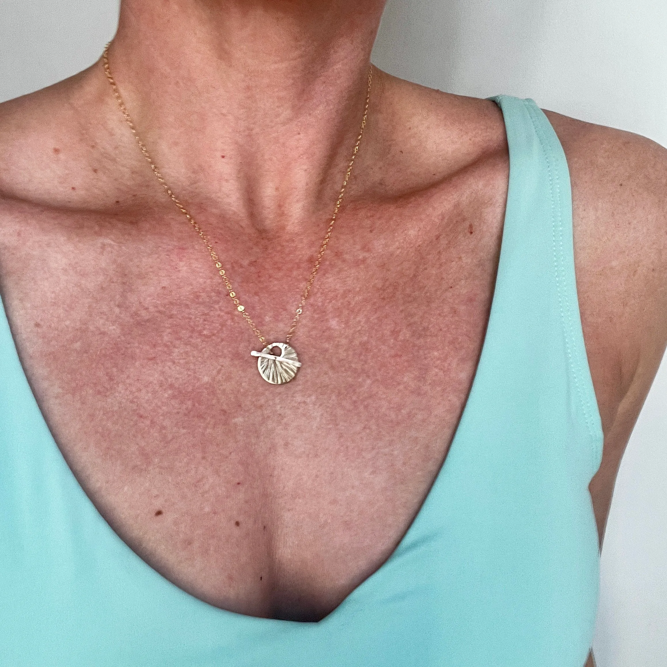 Toggle Time necklace