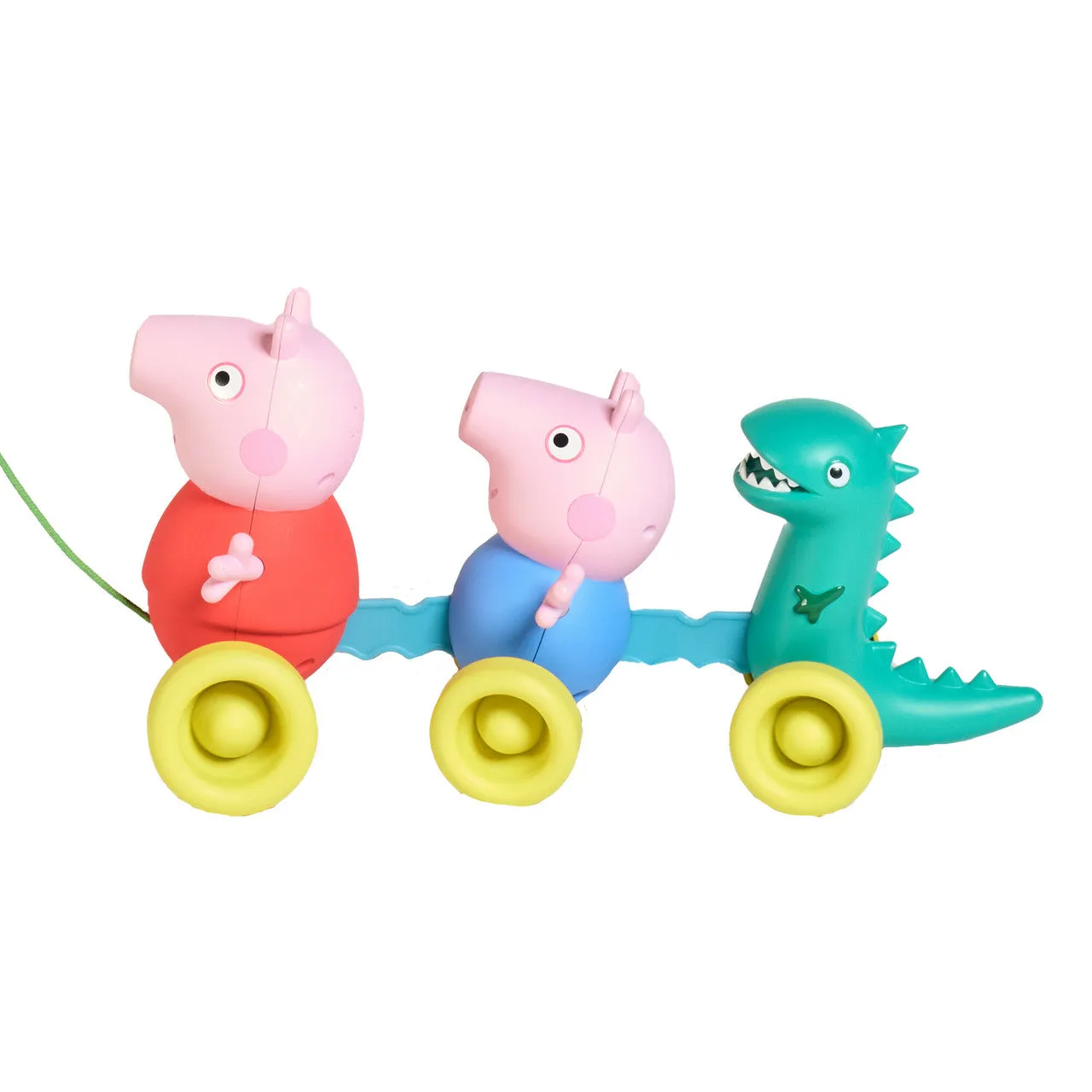 Toomies Pull Along Peppa Pig - Walking and Crawling Toy with Wheels