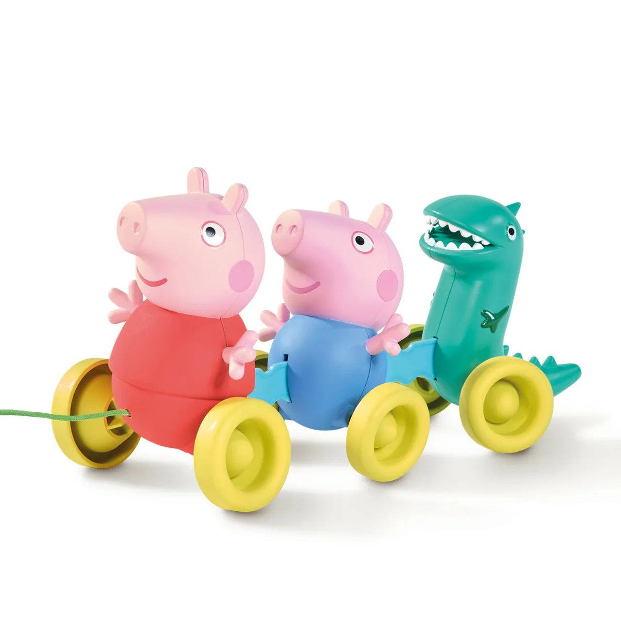 Toomies Pull Along Peppa Pig - Walking and Crawling Toy with Wheels