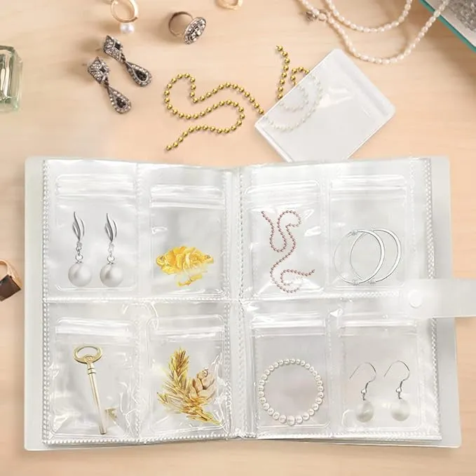 Transparent Jewelry Storage Book