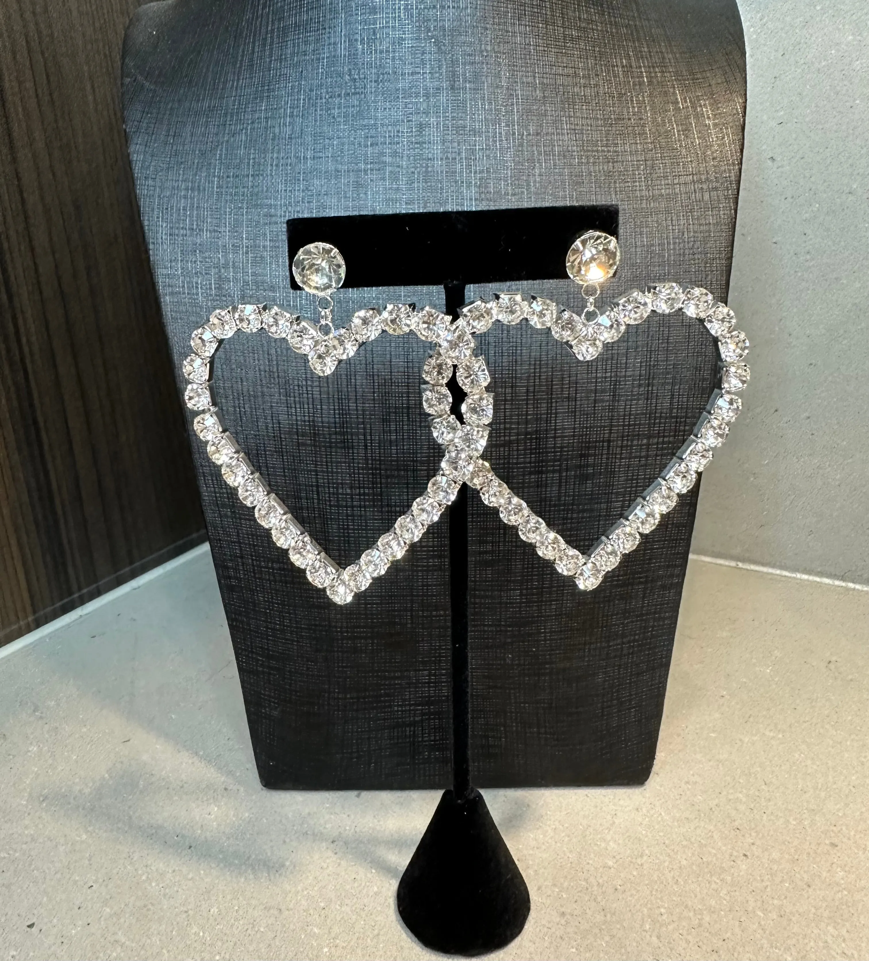 TWIN HEART EARRINGS