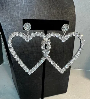TWIN HEART EARRINGS