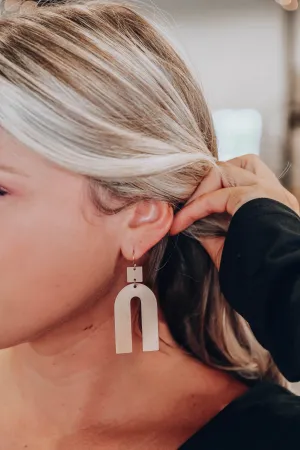 U and Me Babe Earrings - Gold