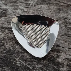 Vintage 1960s 1970s Scandinavian Modernist Silver Brooch by Turun Hopea Mid-Century Scandinavian Jewelry