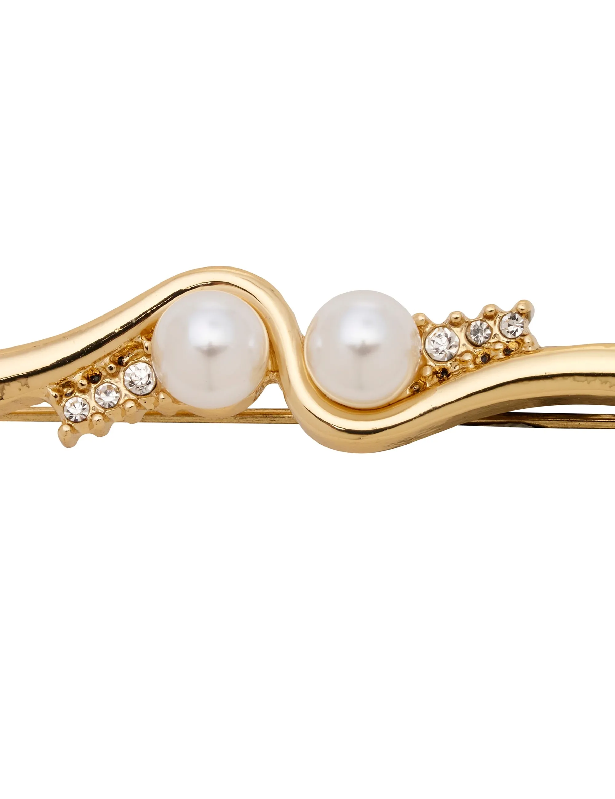 WAVELENGTH PEARL BROOCH