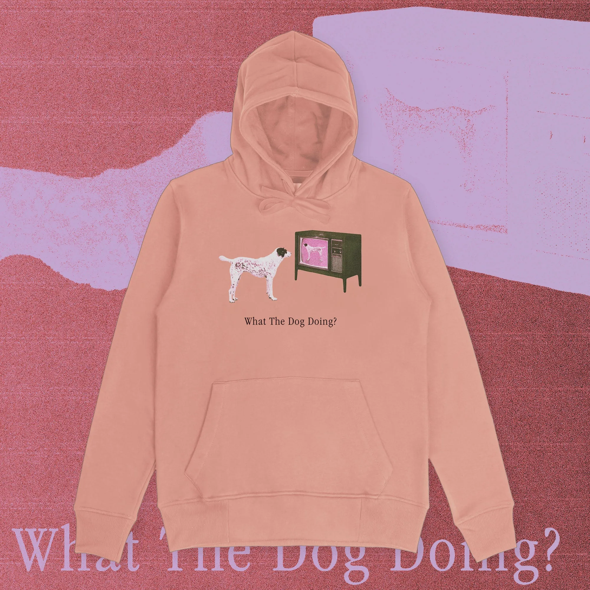 what the dog doin