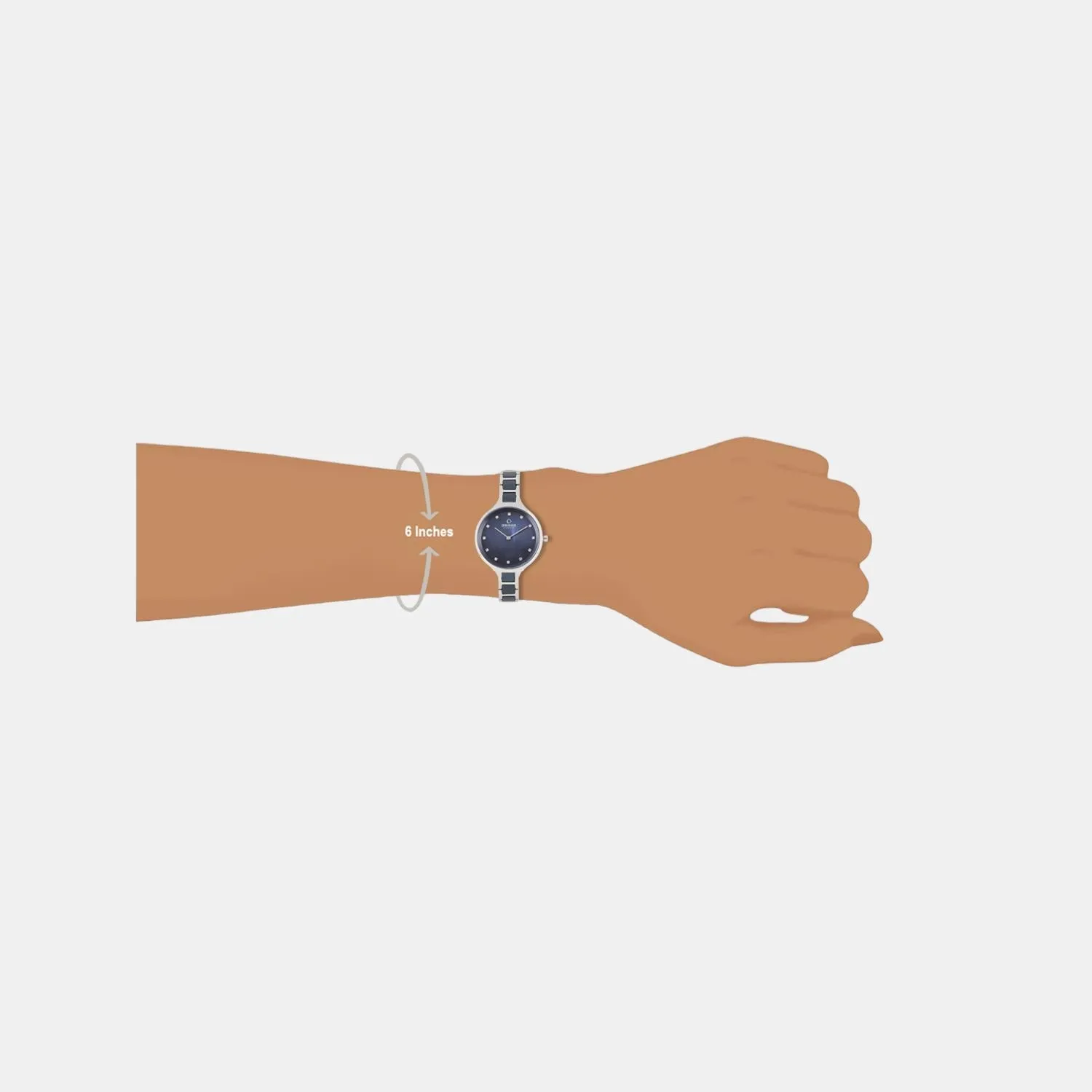Women Analog Stainless Steel Watch V218LXCLSL