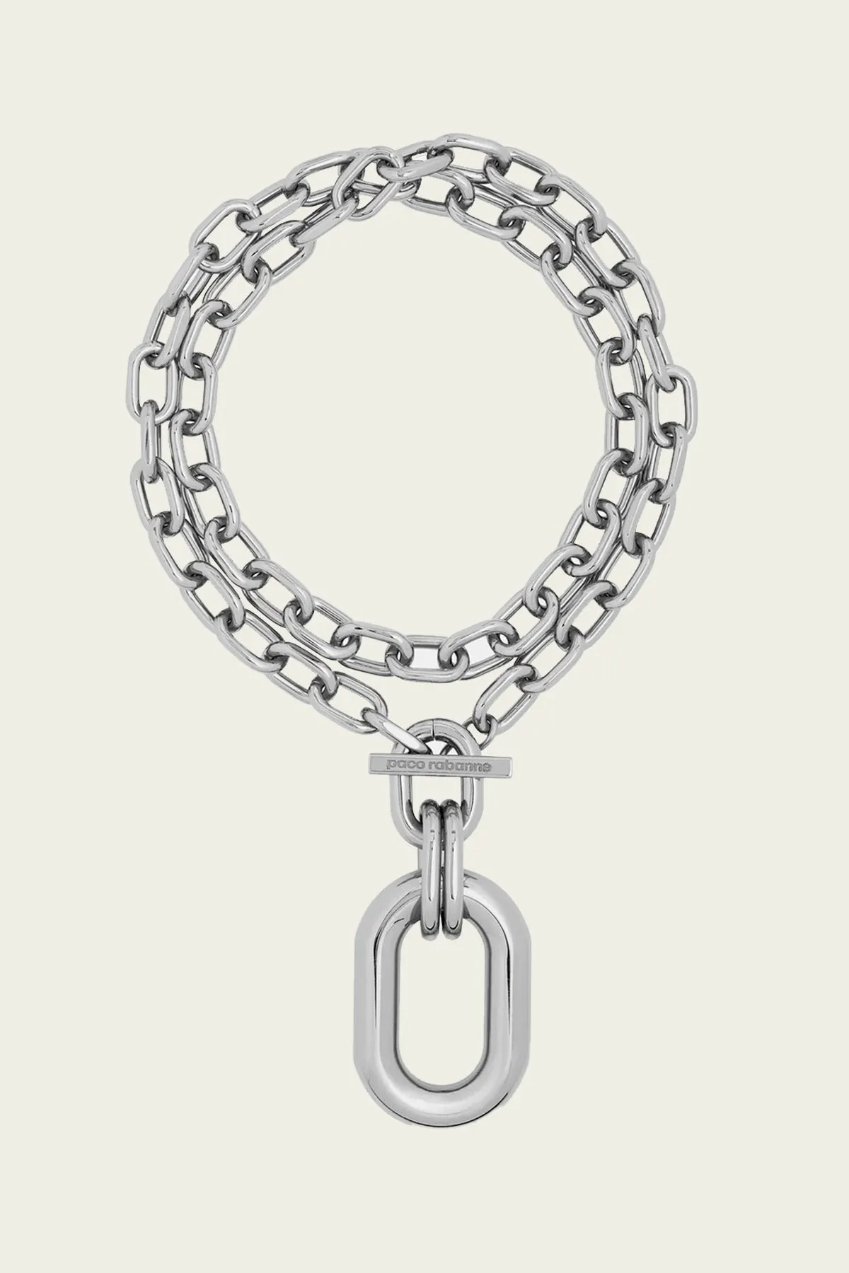 XL Link Pendant in Silver