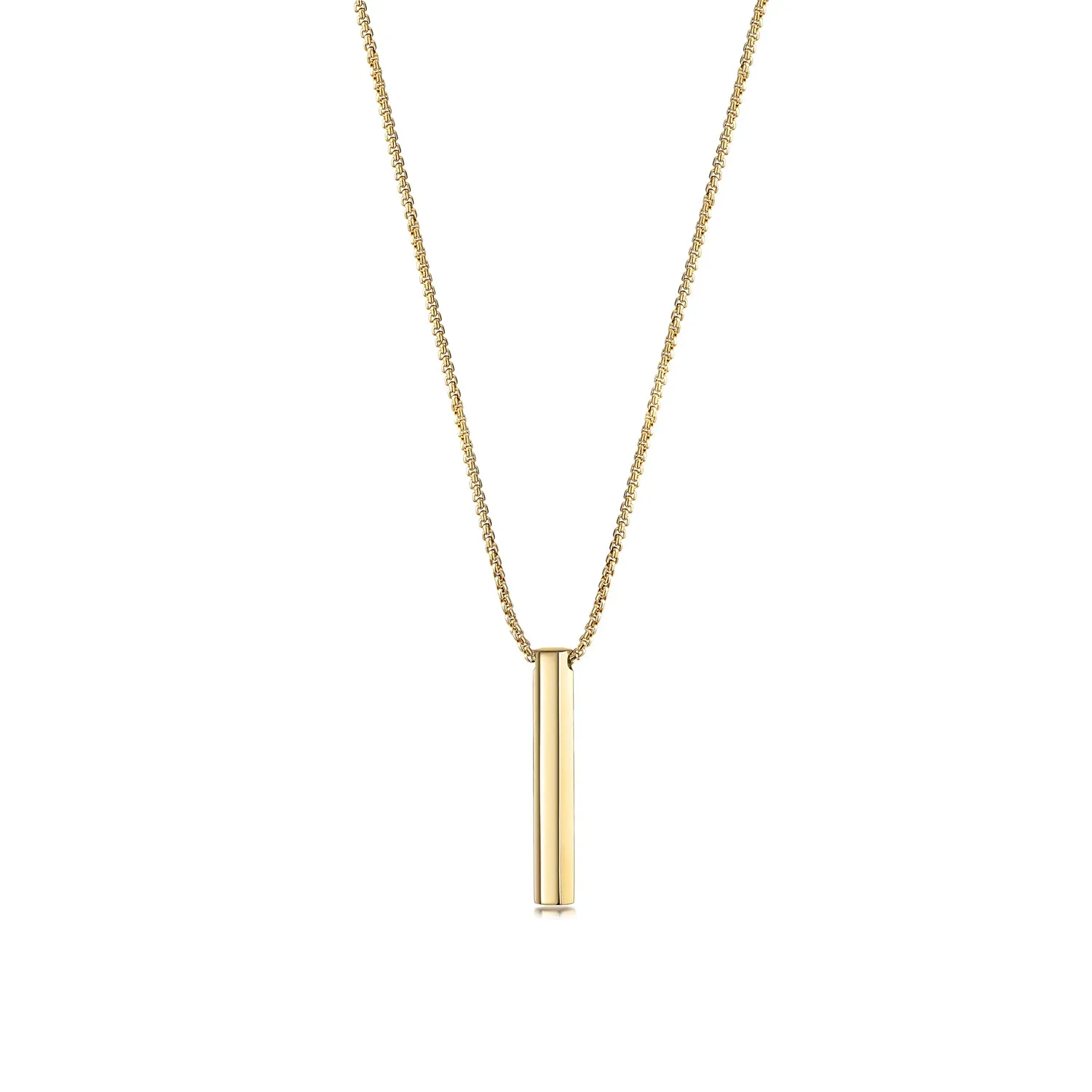 Y-Style Vertical Bar Necklace