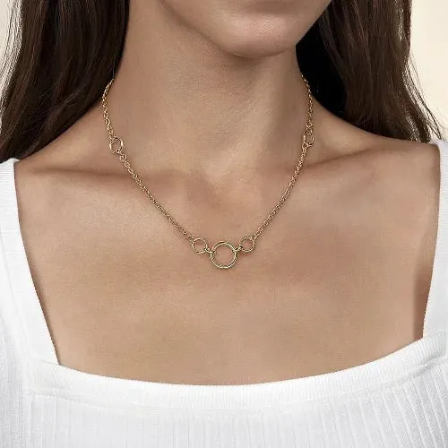 Yellow Gold Link Necklace